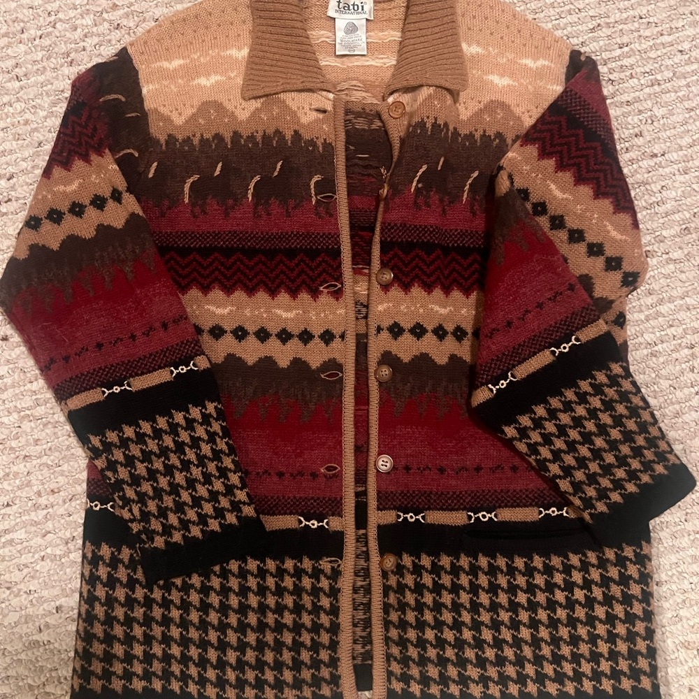 Vintage Tabi international cardigan